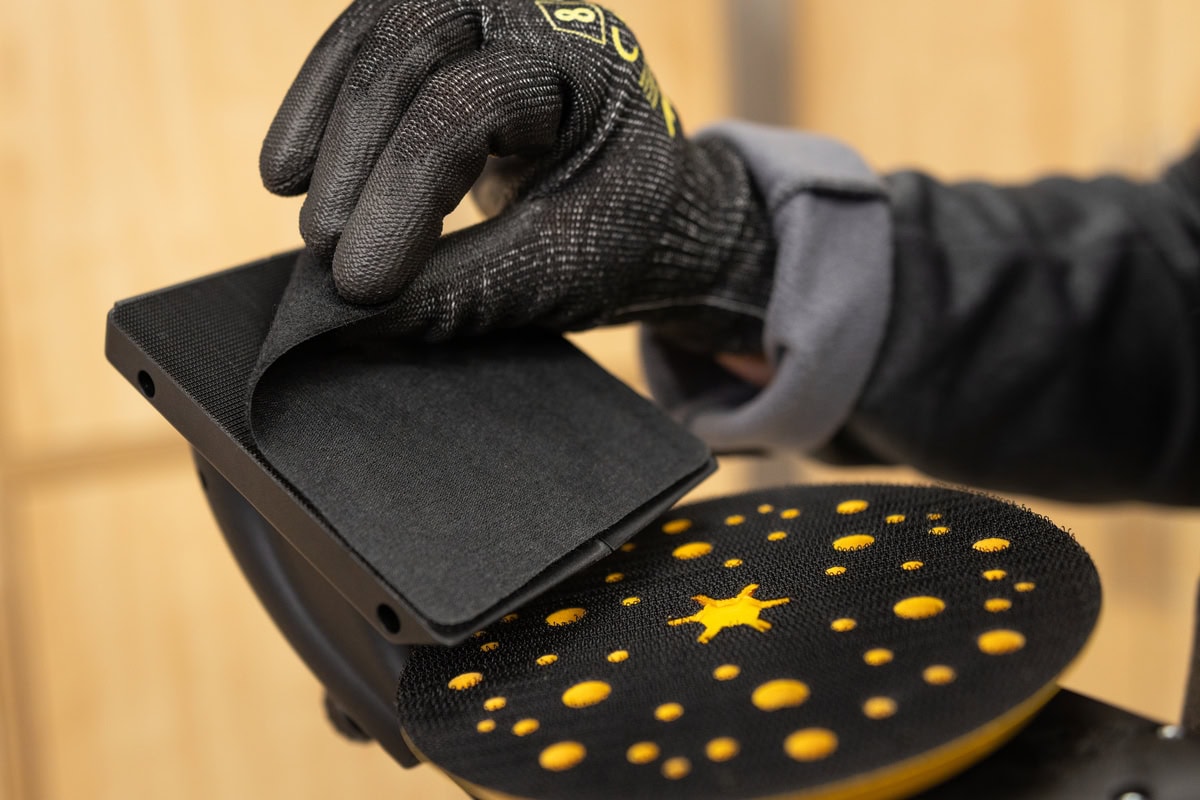 Mirka® Winkelanschlag für DEROS II 8290150211, Für DEROS II mit 125 mm & 150 mm