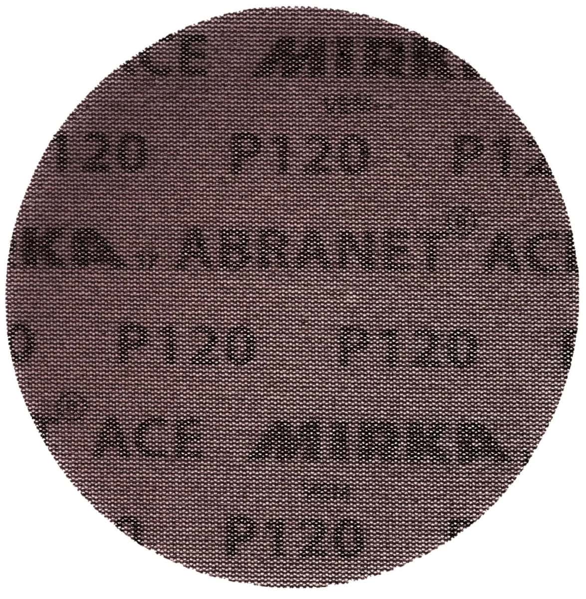 Mirka® Abranet Ace AC24105025, Ø 150 mm, P240, Gitternetz, Kletthaftend, PA Gitternetz Schleifscheibe mit Keramikkorn