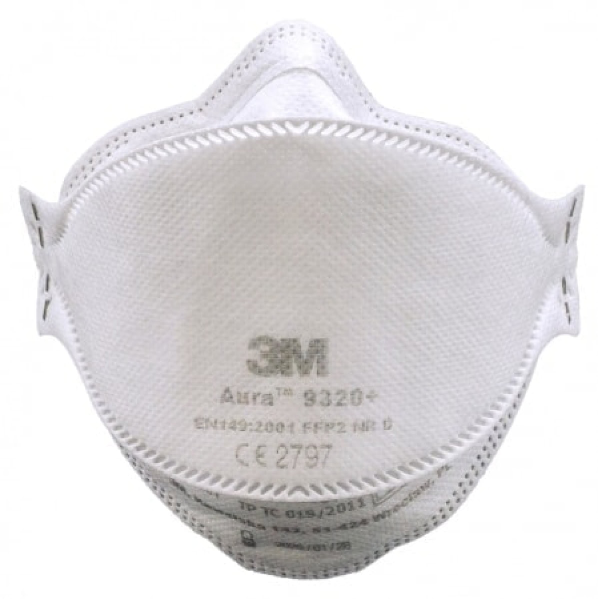 3M™ Aura™ Atemschutzmaske 9320+SV FFP2 NR D, Einzelhandelsvariante, Hygienisch einzelverpackt, Pandemiemaske