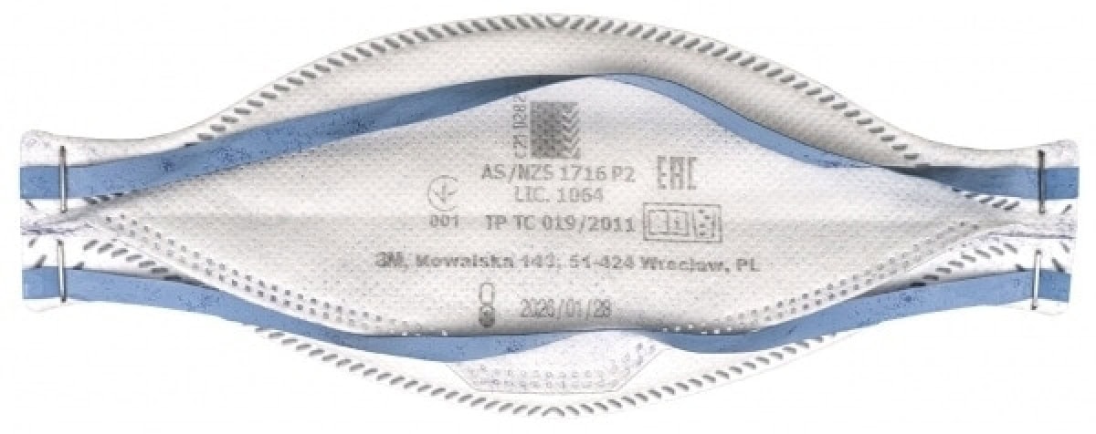 3M™ Aura™ Atemschutzmaske 9320+SV FFP2 NR D, Einzelhandelsvariante, Hygienisch einzelverpackt, Pandemiemaske