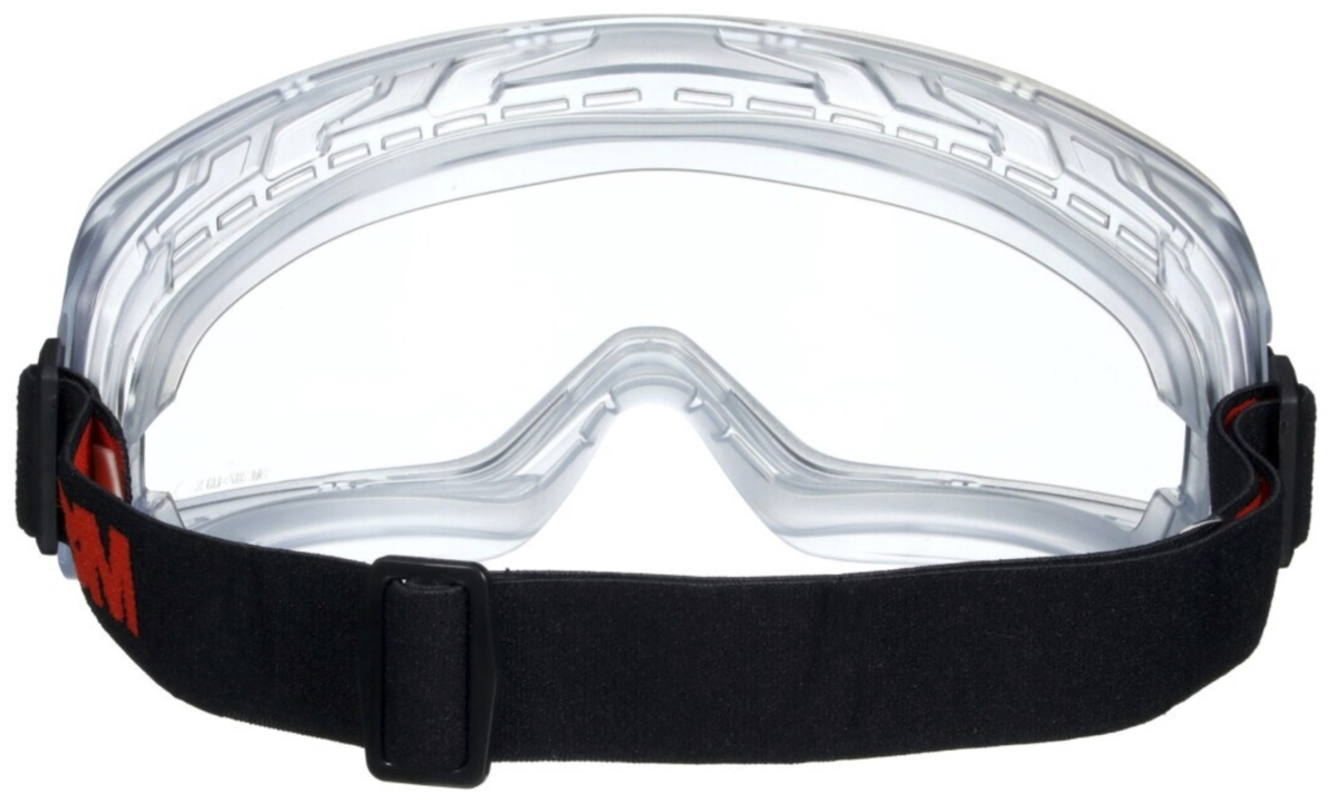 3M™ GoggleGear™ Schutzbrille GG3101-SGAF, Klar, Schlagfeste Polycarbonat Scheibe, Belüftet, Anti Kratz & Beschlags Beschichtung, UV Schutz, Zum Schutz gegen Flüssigkeitsspritzer & Partikel