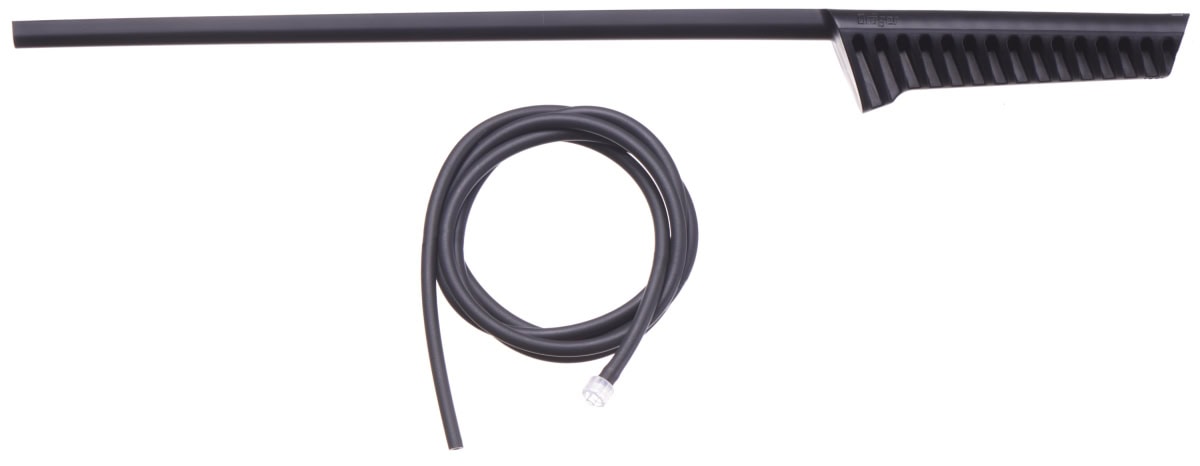 Dräger® Stabsonde GP 600 8328667, Polypropylen, Geeignet für reaktive Gase, Länge: 48 cm, inkl. 1,5 m FKM Schlauch mit Innendurchmesser: 3 mm, Für Dräger® X-am® Pumpe / 3500 / 7000 / 8000 / X-pid