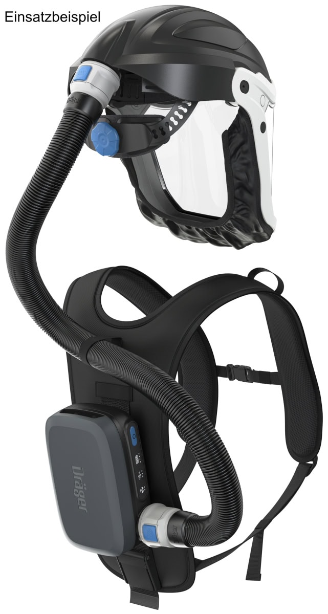 Dräger® X-plore® 8300 Rückentragesystem 3732645, Universalgröße, Für X-plore® 8300 Gebläseeinheit