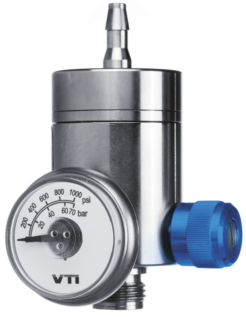 Dräger® Festdruck Regulierungsventil 8324252, Edelstahl, Manuelles Ventil, 0,5 Liter/Min., Geeignet auch für reaktive Gase, Für Dräger® X-Dock Station