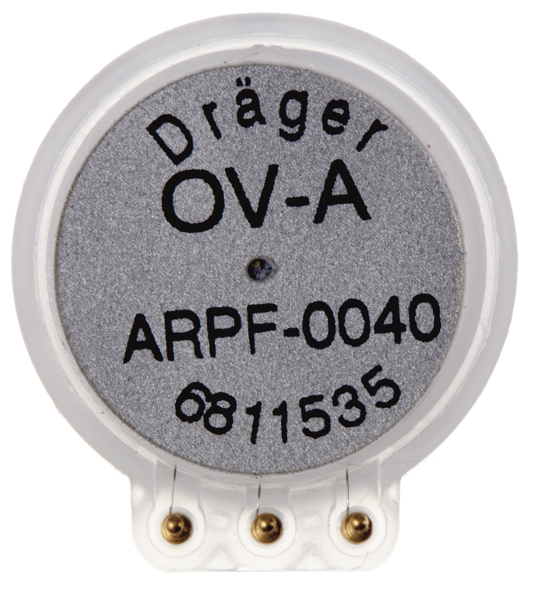 Dräger® XXS OV-A Sensor 6811535, Organische Dämpfe wie Ethylenoxid, Acrylnitril, Vinylacetat, 0 bis 300 ppm je nach Stoff, Elektrochemischer Sensor, Für Dräger® Gasmessgeräte