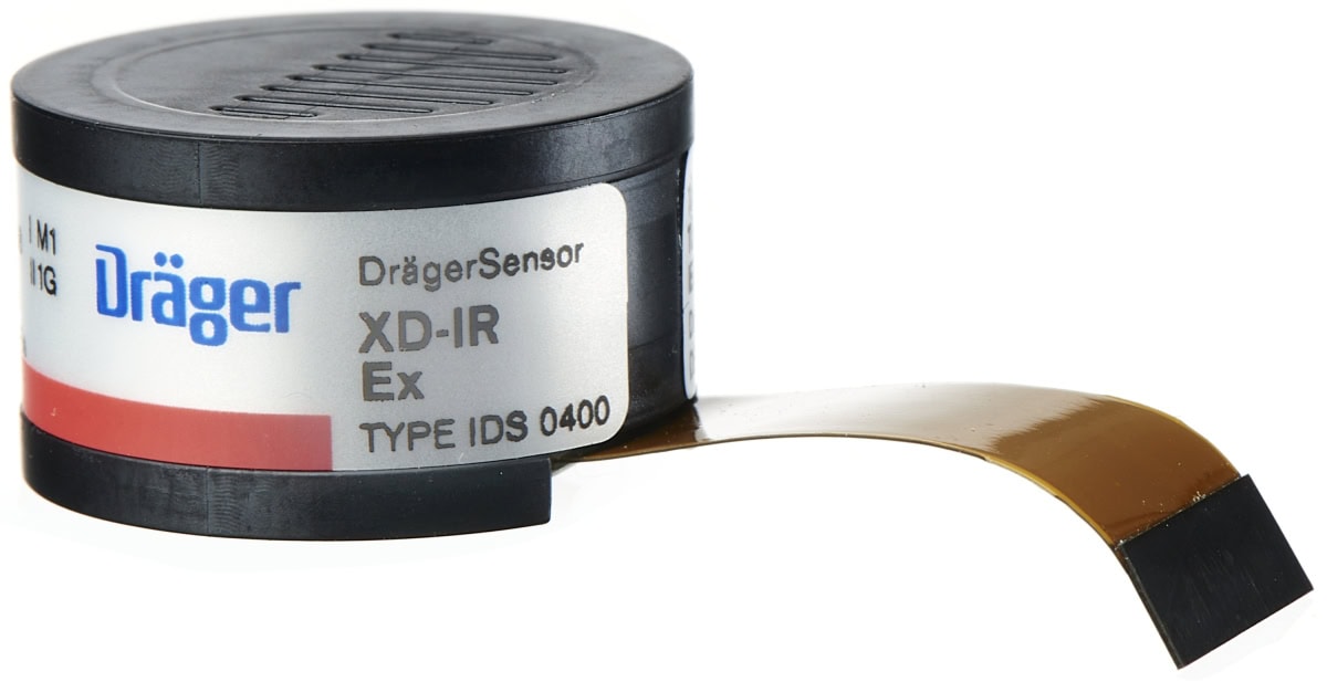 Dräger® XD-IR Ex Sensor 6800202, Methan, Hohe Langlebigkeit, 0 bis 100 Vol.-% CH4, Infrarot Sensor, Für Dräger® Gasmessgeräte