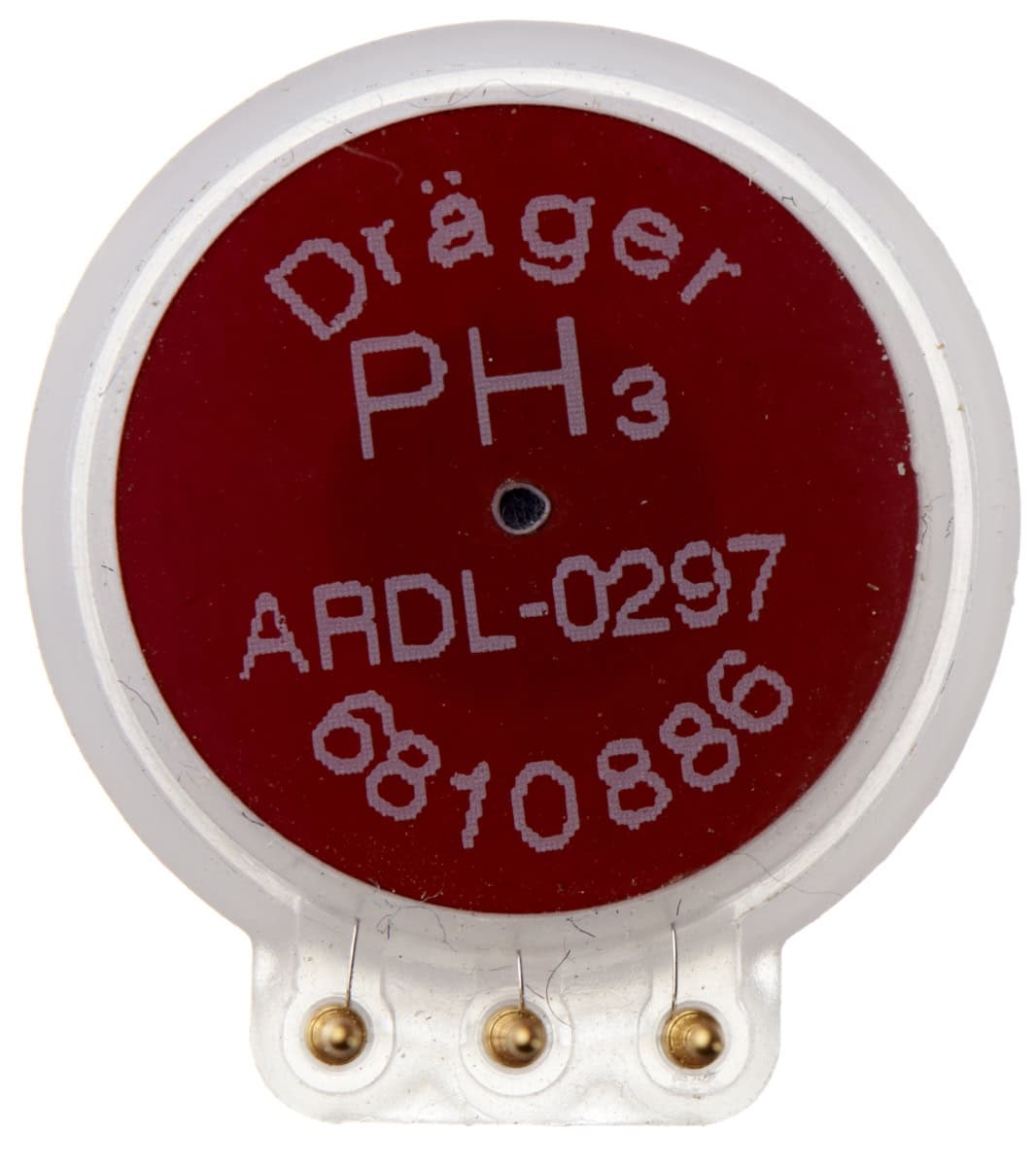 Dräger® XXS PH3 Sensor 6810886, Phosphin, Arsin, Diboran, Silan, 0 bis 20 ppm, Elektrochemischer Sensor, Für Dräger® Gasmessgeräte