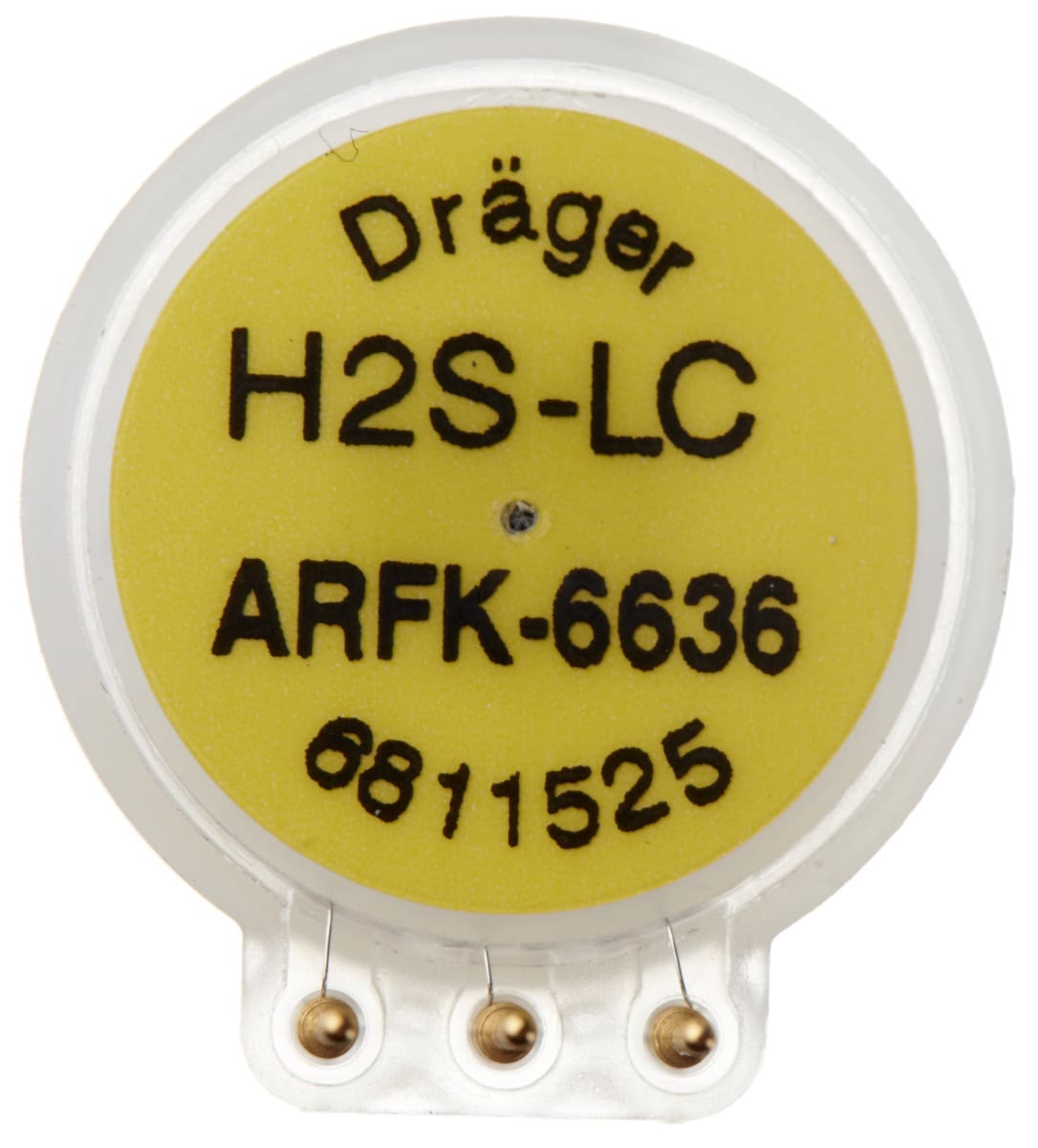 Dräger® XXS H2S LC 6811525, Schwefelwasserstoff, Geringe Querempfindlichkeit, 0 bis 100 ppm, Elektrochemischer Sensor, Für Dräger® Gasmessgeräte