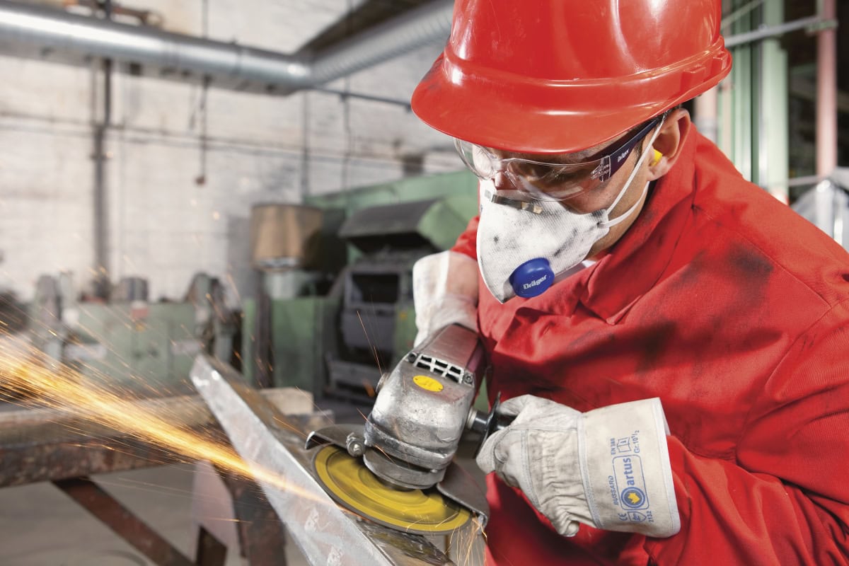 Dräger® X-plore® 1730V FFP3 NR D Atemschutzmaske / Partikelmaske 3951088, Universalgröße, Ausatemventil, Hygienisch einzelverpackt, Wirksamer Schutz gegen Feinstäube und Partikel bei hohem Tragekomfort