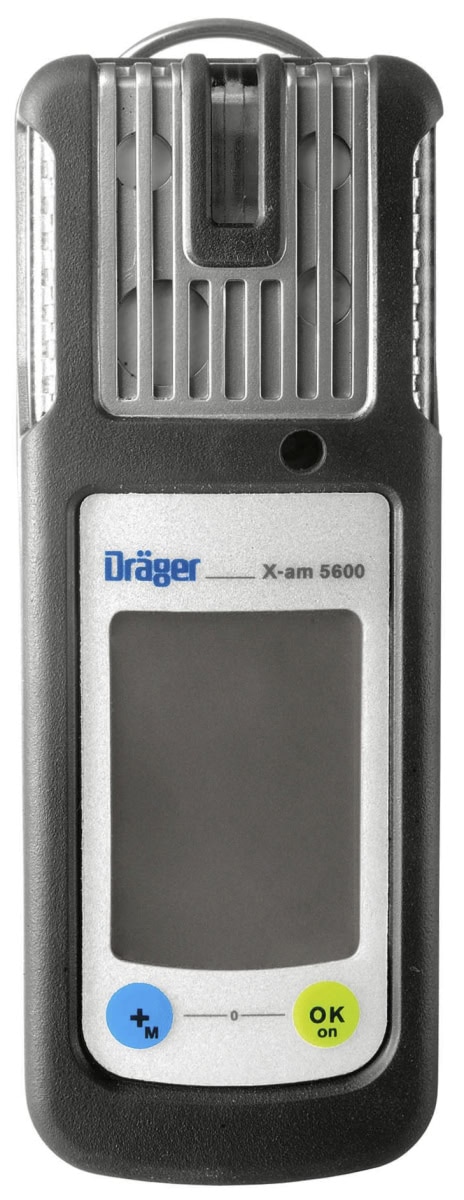 Dräger® X-am® 5600 Mehrgasmessgerät 8321373, Basisversion, Ohne Sensoren, 1 bis 6 Gase Messgerät, IP 67 Wasserdicht, Für die Freimessung von Kanälen, Schächten und geschlossenen Räumen