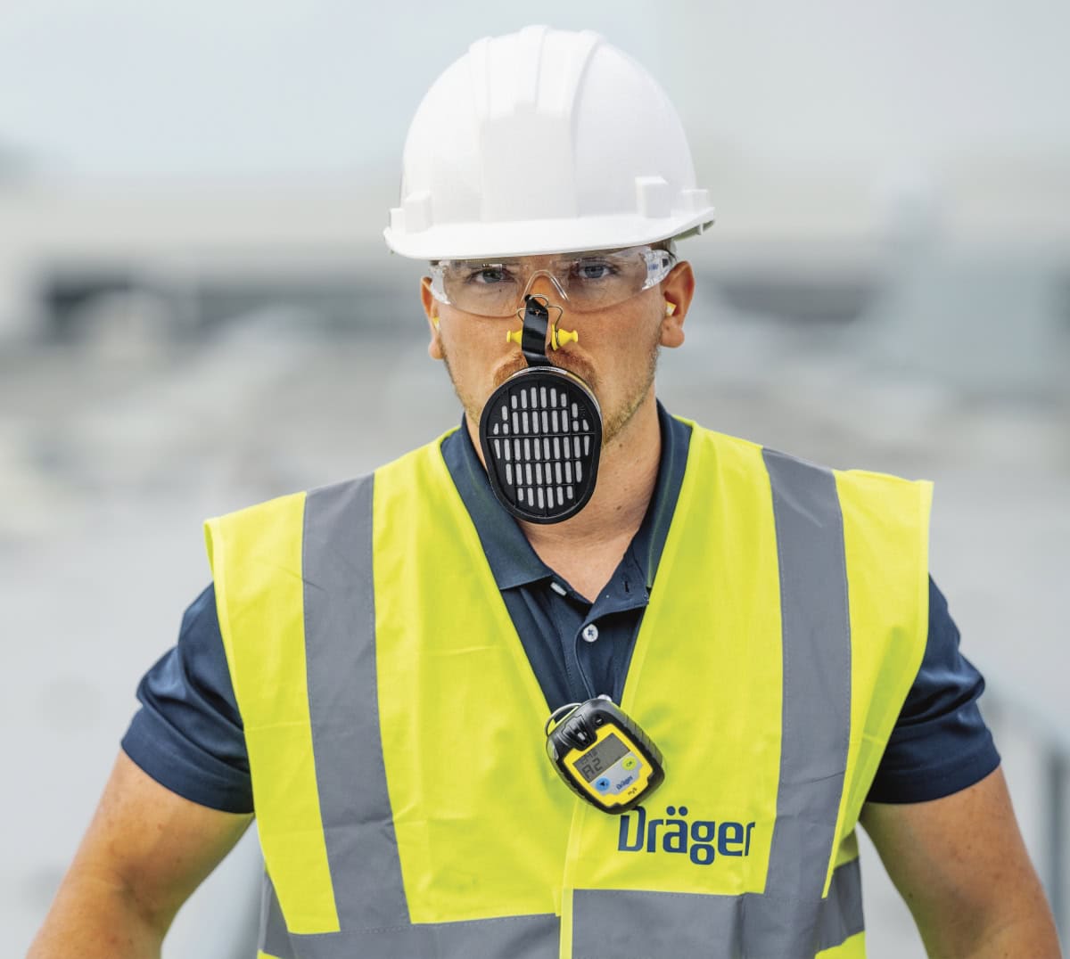 Dräger® PARAT® 1260 Flucht Filtergerät 3702150, ABEK10 Filter für mind. 10 Min. Schutz, Filter eingeschweißt, Universalgröße, Flucht Filtergerät zum Schutz gegen organische, anorganische, saure Gase & Dämpfe, Ammoniak & org. Ammoniakderivate
