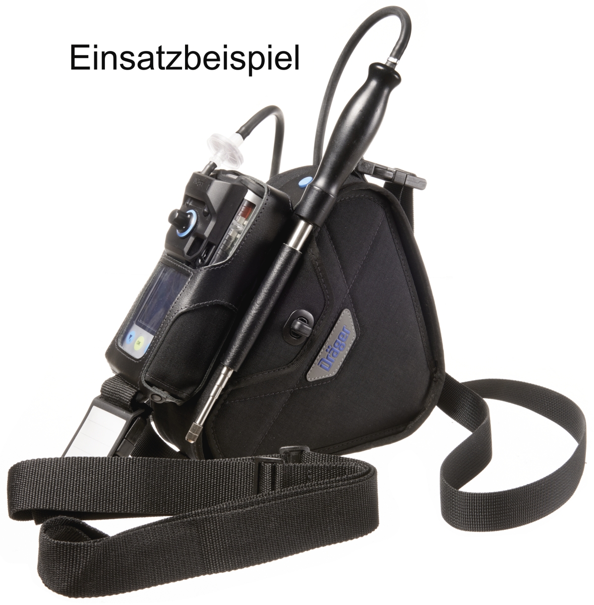 Dräger® X-am® PID Tasche 8327663, Schwarz, Für Dräger® X-am® 8000 zum Freimessen und Bereichsüberwachung