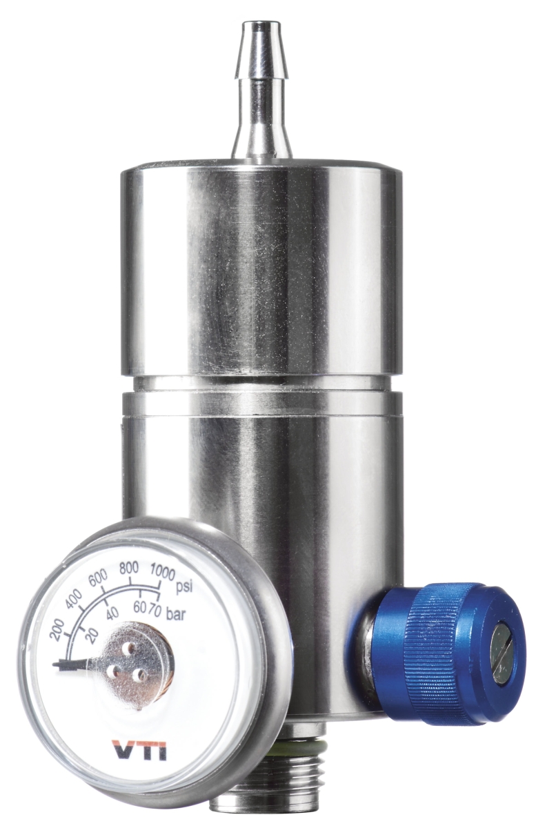 Dräger® Festdruck Regulierungsventil mit Flow Stop 8324251, Messing, Manuelles Ventil, 0,5 Liter/Min., Geeignet für nicht reaktive Gase, Für Dräger® X-Dock Station