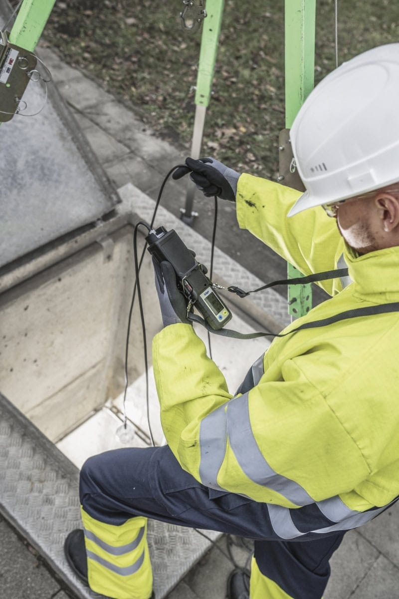 Dräger® X-am® 2800 Mehrgasmessgerät VN00384, Sensoren: CatEx, O2 PR, CO LC, H2S LC, 1 bis 4 Gase Messgerät, IP 68 Staub & Wasserdicht, Für die persönliche Gasüberwachung im täglichen Einsatz