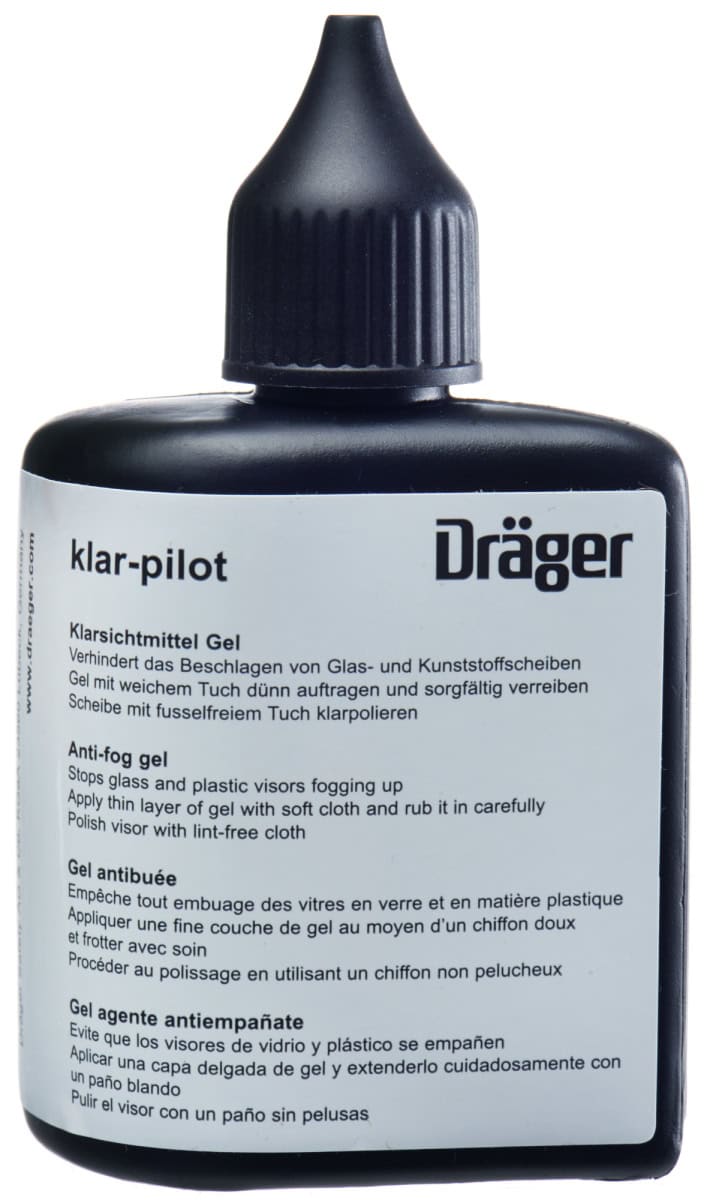 Dräger® Klar Pilot Gel / Klarsichtmittel R52560, Anti-Beschlag Mittel für alle Dräger® Vollmasken