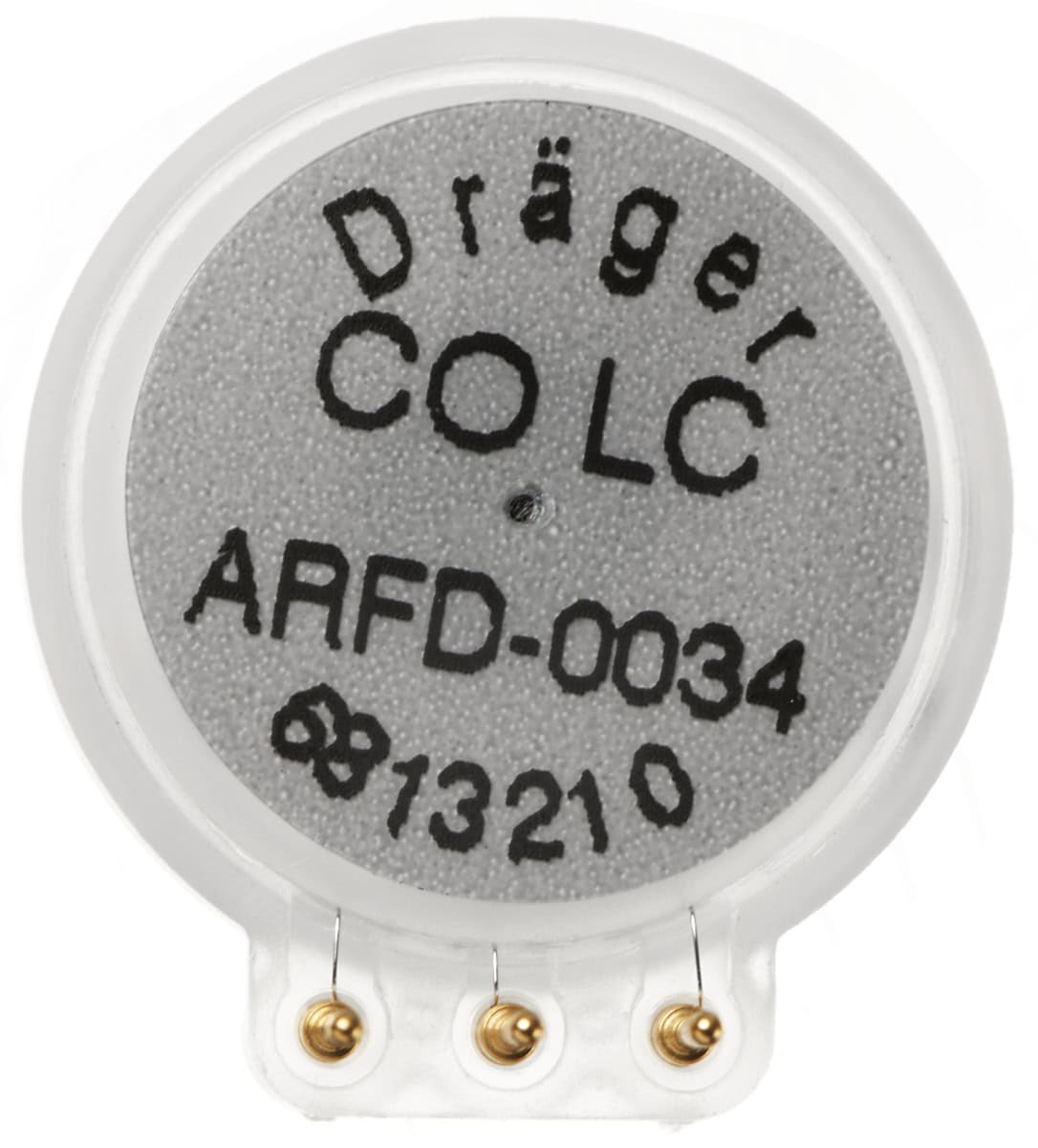 Dräger® XXS CO LC Sensor 6813210, Kohlenstoffmonoxid, Geringe Querempfindlichkeit, 0 bis 2.000 ppm, Elektrochemischer Sensor, Für Dräger® Gasmessgeräte