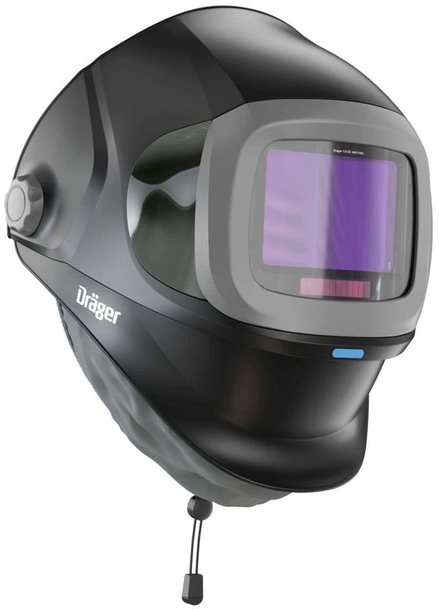 Dräger® X-plore® 8500 Schweißer Set Premium 3722131, TH3, 4A/3B, Seitenfenster, Hochklapp Funktion, Kopfband + Textilkopfschutz