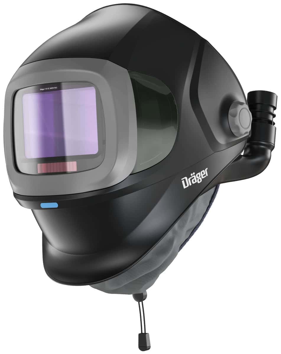 Dräger® X-plore® 8500 Schweißer Set Premium 3722131, TH3, 4A/3B, Seitenfenster, Hochklapp Funktion, Kopfband + Textilkopfschutz