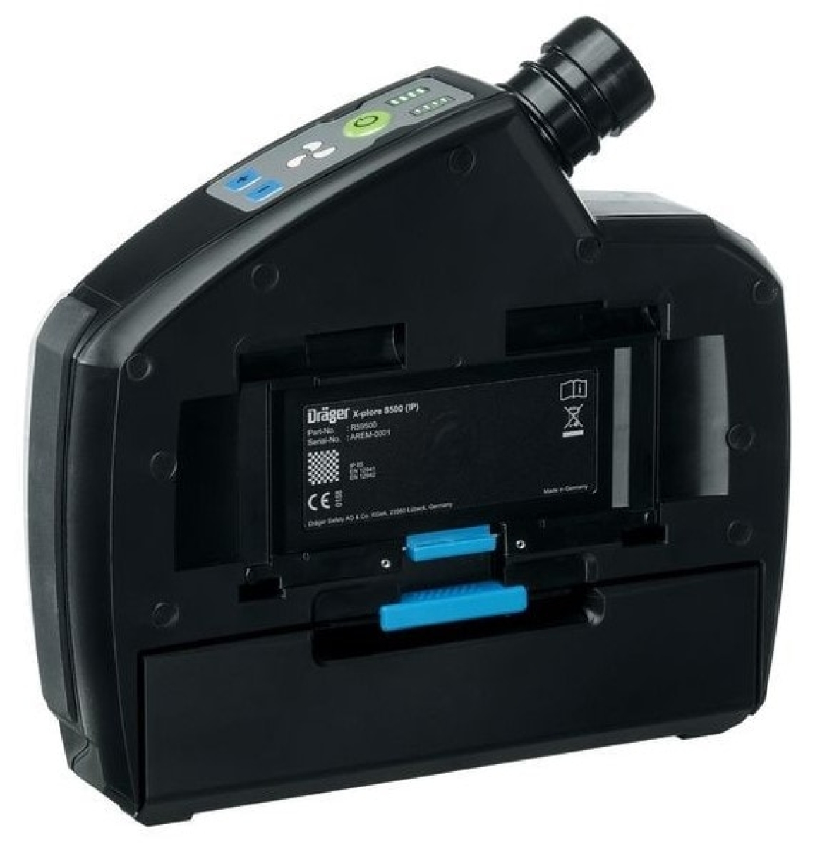 Dräger® X-plore® 8500 Gebläseeinheit Anwendungsset Premium 8500 IP 59540, TH2/TH3, Langzeit Akku, Partikel- Gase- & Dämpfeschutz, Für höchste Anforderungen in Industrie und Gesundheitswesen