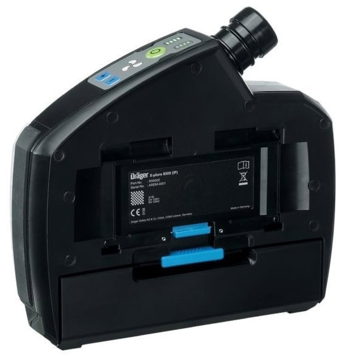 Dräger® X-plore® 8500 IP Gebläseatemschutz Anwendungsset für Staubarbeiten 3728507, TH3, Partikel- Gase- & Dämpfeschutz , Teile: [3710810, R59500, R59565, R59700, R59780, R59600, 6739730, 6739535, R53373]