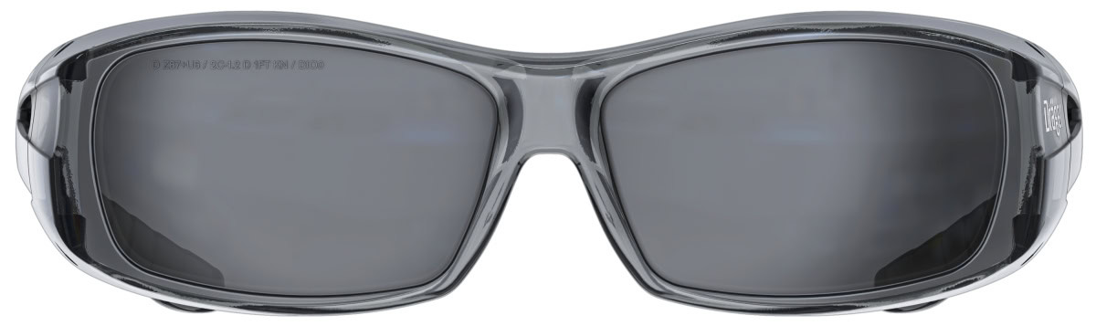 Dräger® X-pect® 2420 Überbrille 3717411, Grau, Polycarbonat, Anti Beschlag + Anti Kratz Beschichtung & UV Schutz (AS/AC/UV), 5-1.2 D 1FT KN, Zur Kombination mit Korrekturbrille