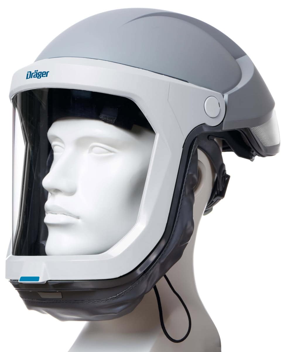 Dräger® X-plore® 8000 Visierhelm 3710775, TH1, Klar, Feuerfeste Abdichtung | Zytec® FR, L1 Z | Gesichtsabschluss, Polycarbonat Visier, Dräger® X-plore® 8000 Visierhelm mit feuerfester Gesichtsabdichtung