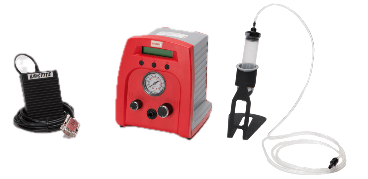 Henkel™ Loctite® 883976 Digitales Spritzendosiersystem, 883976, Für  3-, 5-, 10-, 30- und 55-ml-Spritzen sowie 300-ml-Kartuschen