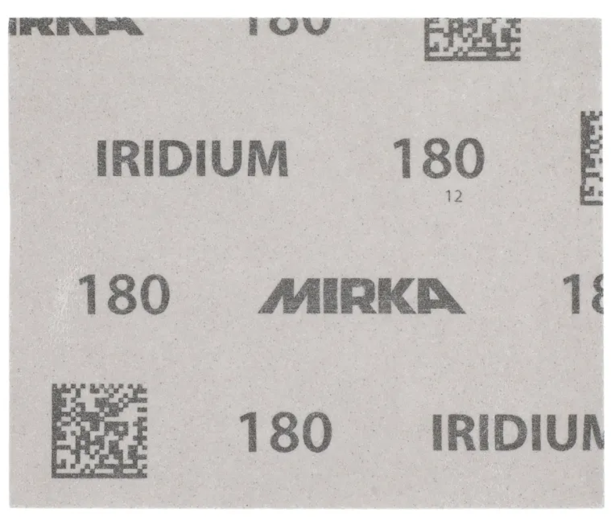 Mirka® Iridium® HS Soft Handpads 2471401015H0, Ø 115 mm x 140 mm, P150, Ohne Haftung, Mit Keramik- und Aluminiumkorn