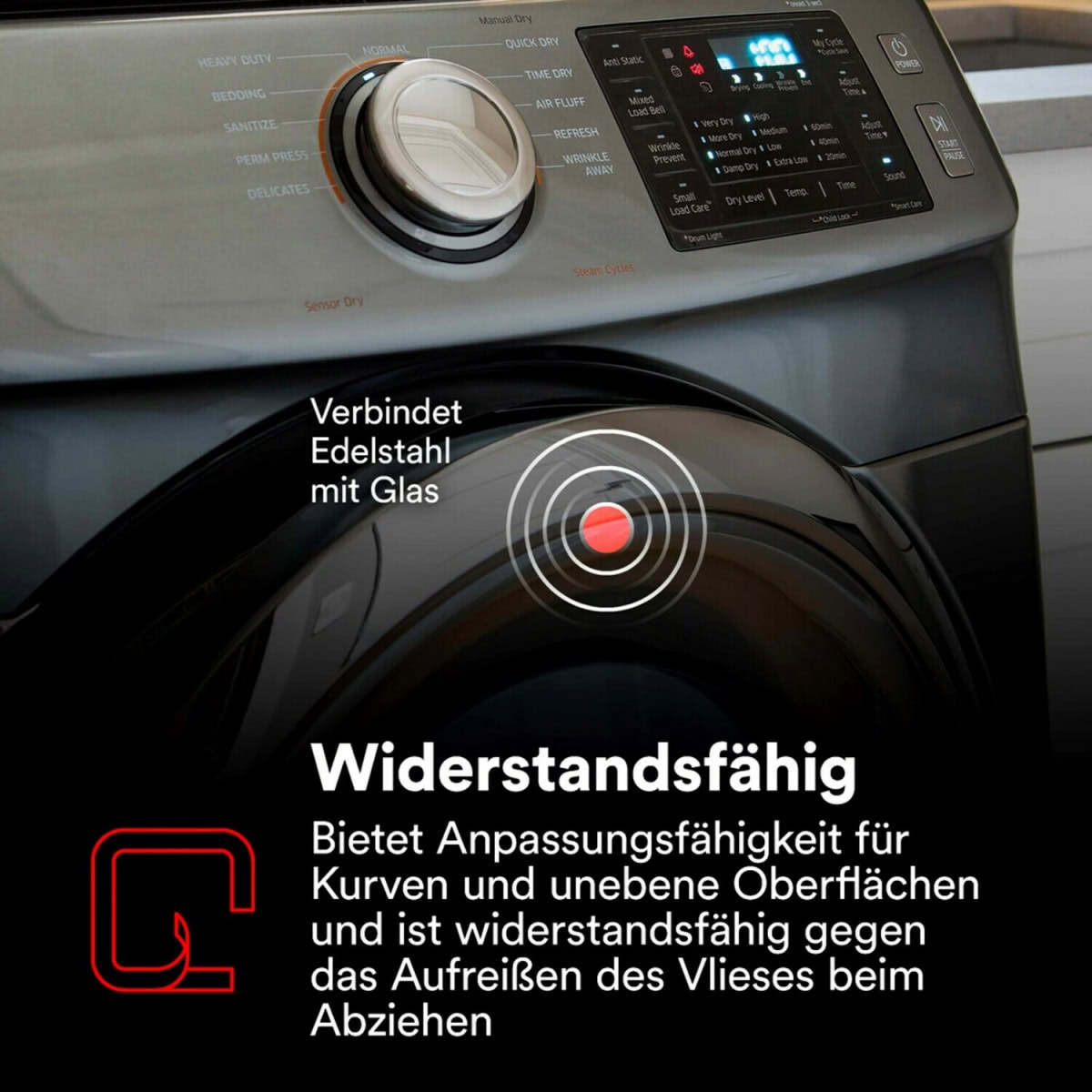 3M™ Doppelseitiges Vliesklebeband 56415, 50 mm x 50 m, 0,15 mm, Transparent, Lösemittelfrei, Für Verklebungen mit hoher Oberflächenenergie