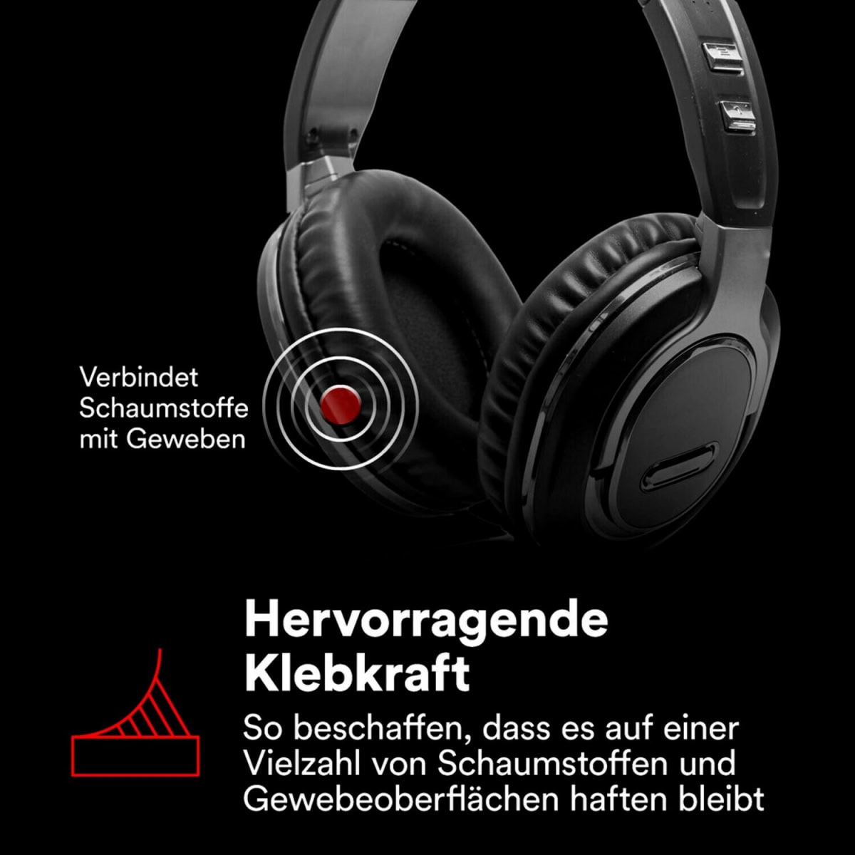 3M™ Doppelseitiges Vliesklebeband 56412, 1000 mm x 50 m, 0,12 mm, Transparent, Lösemittelfrei, Für Verklebungen mit hoher Oberflächenenergie