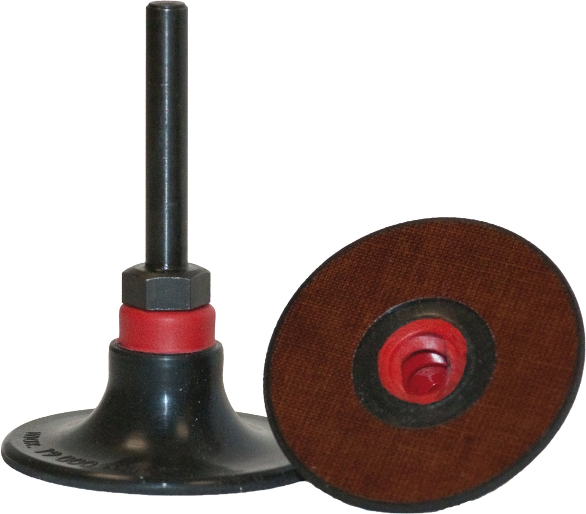 KLINGSPOR QRC 555 Stützteller 295432, Ø 76 mm, Schaft: 6 mm, Medium, 20.000 U./Min., Für Finish- und Oberflächenbearbeitung