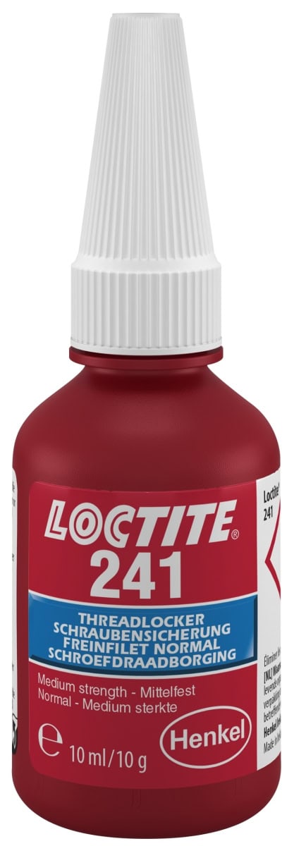 Henkel™ Loctite® 241 Schraubensicherung, 10 ml, Blau, Mittel, 230697, Für kleine Gewindegrößen