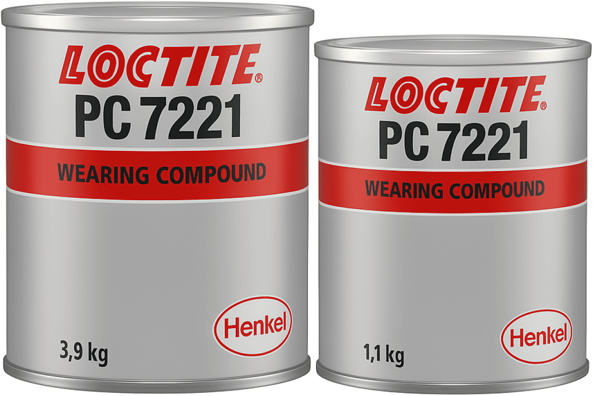 Henkel™ Loctite® PC 7221 Epoxidbeschichtung, 5 Kg , Grau, 2.3 : 1, 2K, 735862, Zum Schutz gegen extreme Korrosion durch Kontakt mit Chemikalien
