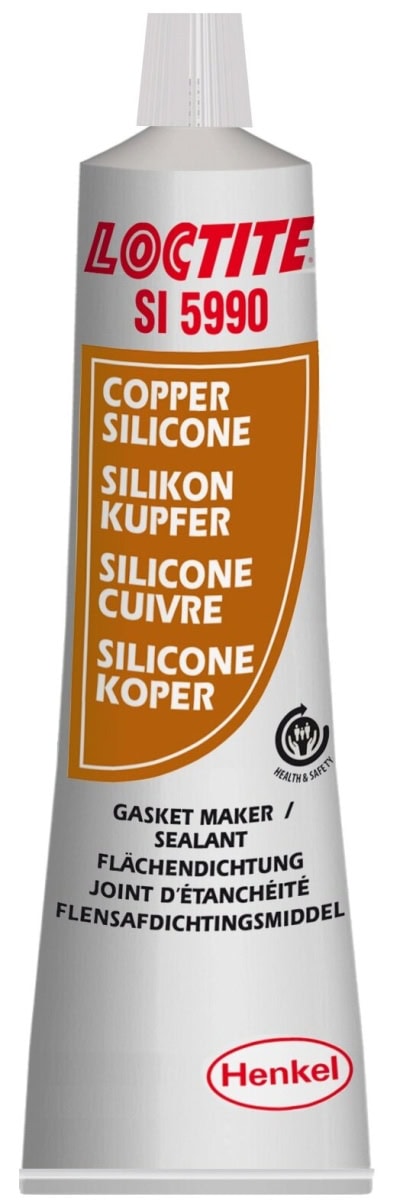 Henkel™ Loctite® SI 5990 Oxim Silikon Kleb- und Dichtstoff, 40 ml, Kupfer, Fließend, 1K, 1716588, Extrem Temperaturbeständig