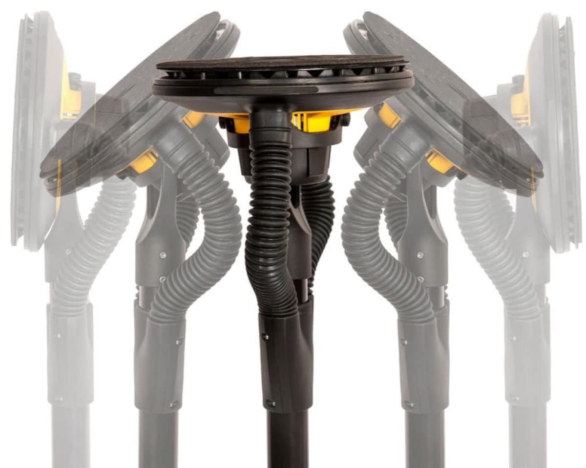 Mirka® LEROS 950CV + DEXOS Wand & Deckenschliff Starter Kit KIT2553CDMDE, Schleifer: Ø 225 mm, 5 mm Schleifhub, Zentralabsaugung, Für absolute Perfektion mit geringsten Aufwand
