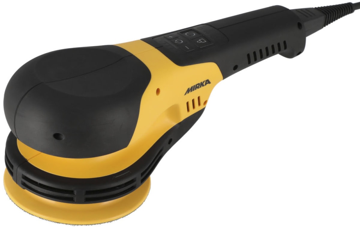 Mirka® POLAROS RP 600 Rotations Poliermaschine MRP6002100, Ø 150 mm, 0 mm Schleifhub, M4 Gewinde, Ohne Absaugung, 1 PS / 750 Watt, Für professionelle Polierarbeiten