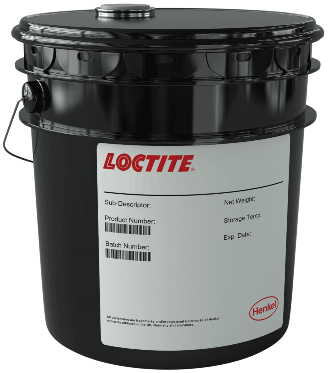 Henkel™ Loctite® SI 5615 Alkoxy Silikon Kleb- Dichtstoff, 17 L, Schwarz, 2:1, Härter, 2K, 1183386, Schnell Aushärtend