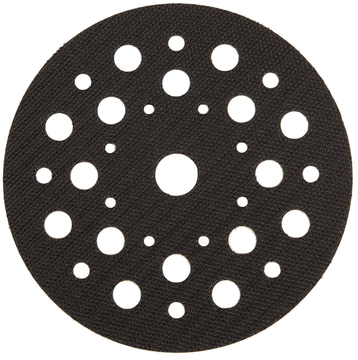 Mirka® 8295530111, Ø 125 mm, 10 mm, 33 Löcher, Kletthaftend, Softauflage für Stützteller, Für Lochsysteme: 8-fach, 9-fach, 17-fach gelochte, Multilochung und Gitternetzscheiben