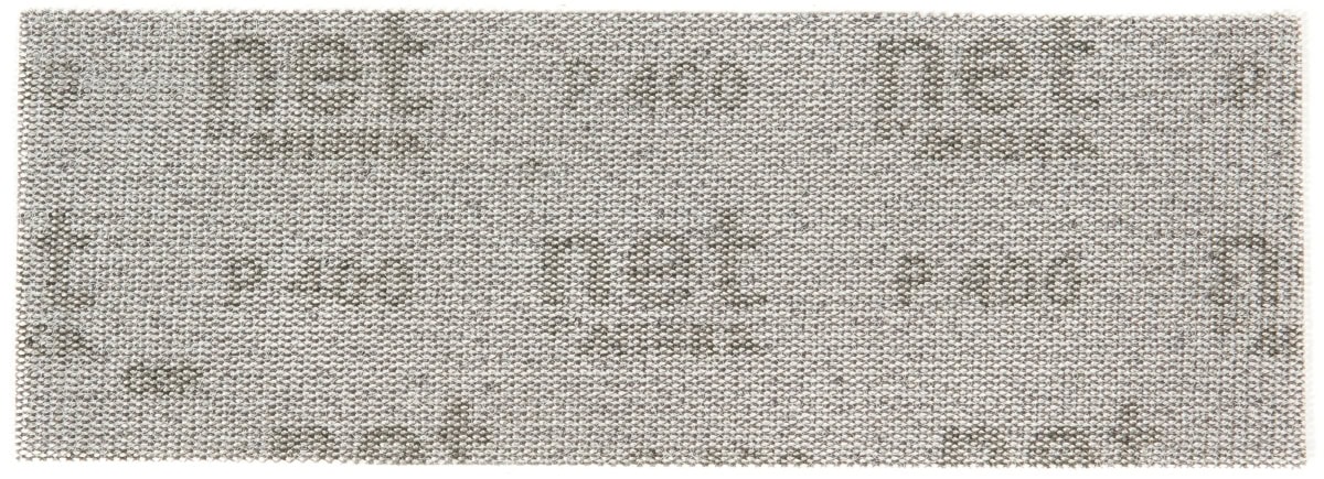 Mirka® Autonet Schleifstreifen AE15005041, 70 mm x 198 mm, P400, Gitternetz, Kletthaftend, PA Gitternetz, Aluminiumkorn, Für Entlacken und Lackschliff