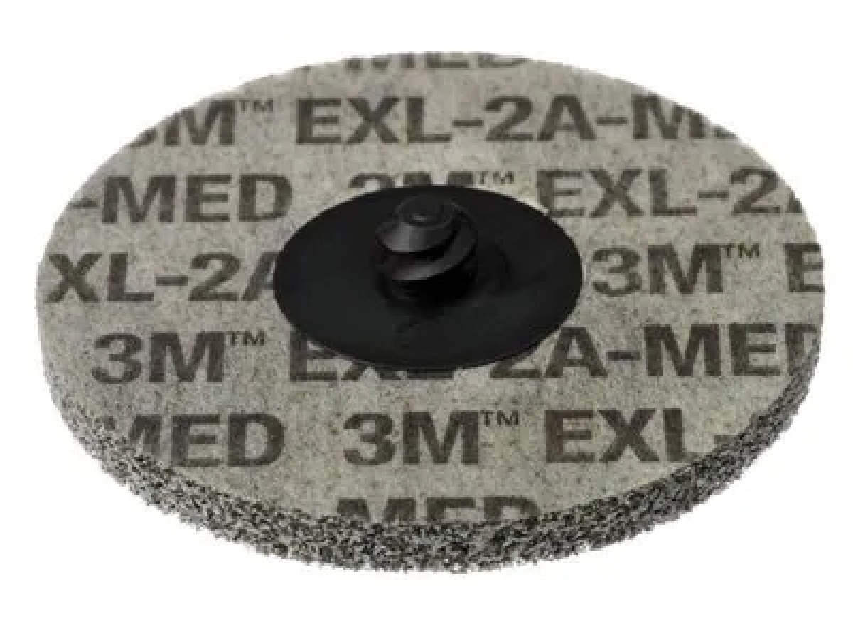 3M™ Scotch-Brite™ Roloc™ EXL XL-UR 17189, Ø 75 mm, Härte 6, P600 - 1200, S, Fine, 15.000 U./Min., Verpresste Kompaktscheibe, Für Entgratungs- und Finisharbeiten