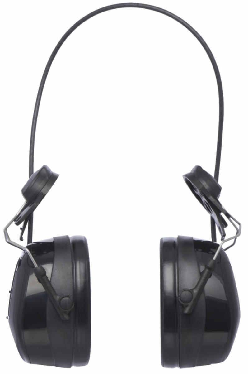 3M™ PELTOR™ WorkTunes™ Pro FM Radio HRXS220P3E, SNR = 31 dB, Schwarz, Kapselgehörschutz Radio mit Helmbefestigung
