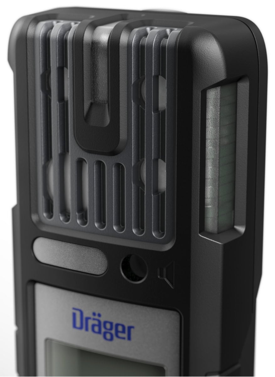 Dräger® X-am® 5800 Mehrgasmessgerät 3703888, Basisversion, Ohne Sensoren, 1 bis 6 Gase Messgerät, IP 68 Staub- & Wasserdicht, Für die persönliche Gasüberwachung im täglichen Einsatz & Freimessung von Kanälen und Schächten
