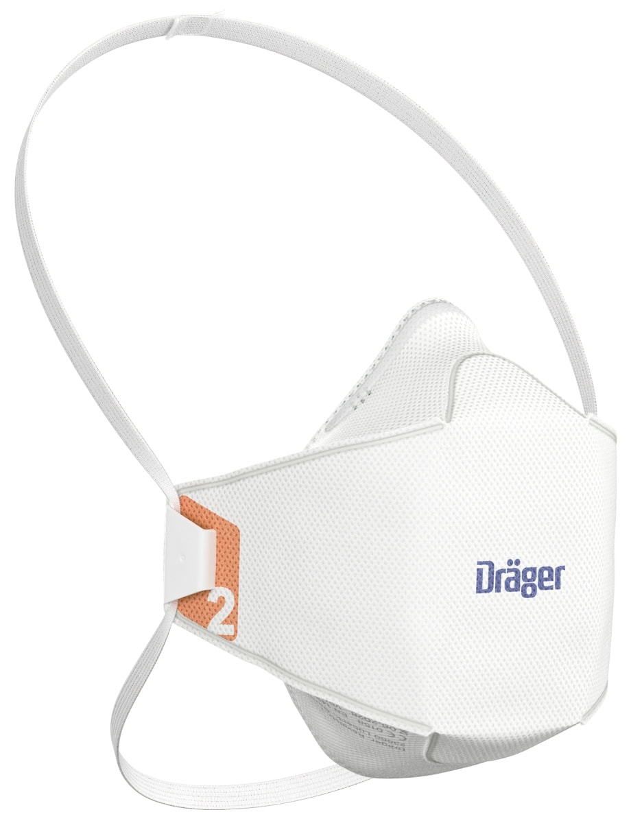 Dräger® X-plore® 1920 FFP2 NR D Atemschutzmaske / Partikelmaske 3951921, Größe S, Ideal für Brillenträger, Hygienisch einzelverpackt, Wirksamer Schutz gegen Stäube und Partikel bei hohem Tragekomfort