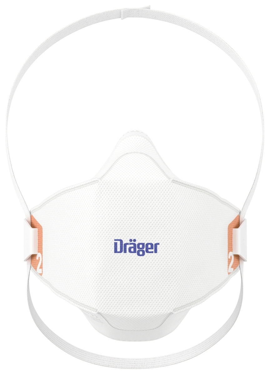 Dräger® X-plore® 1920 FFP2 NR D Atemschutzmaske / Partikelmaske 3951921, Größe S, Ideal für Brillenträger, Hygienisch einzelverpackt, Wirksamer Schutz gegen Stäube und Partikel bei hohem Tragekomfort