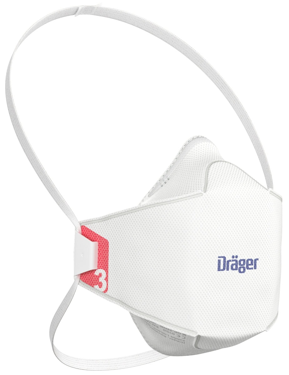 Dräger® X-plore® 1930 FFP3 NR D Atemschutzmaske / Partikelmaske 3951931, Größe S, Ideal für Brillenträger, Hygienisch einzelverpackt, Wirksamer Schutz gegen Stäube und Partikel bei hohem Tragekomfort