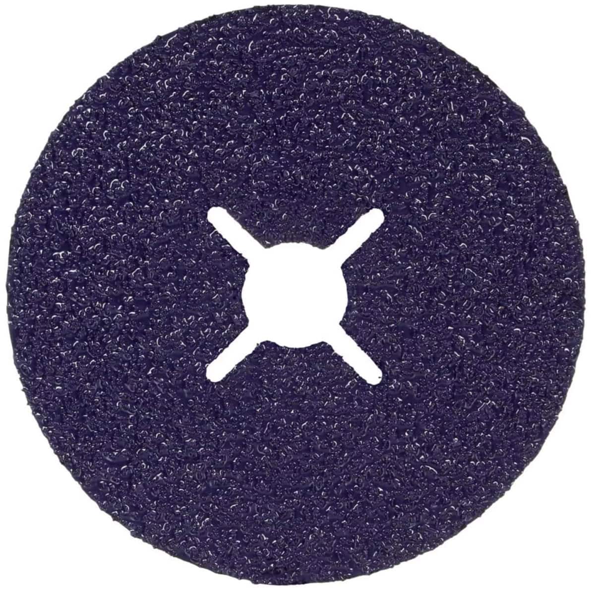 3M™ Cubitron™ 3 1182C Fiberscheibe 67089, Ø 150 mm x ø 22 mm, 80+, 10.200 U./Min., Geschlitzt, Vulkanfiber, Präzisions-Keramikkorn, Für Metall Universal