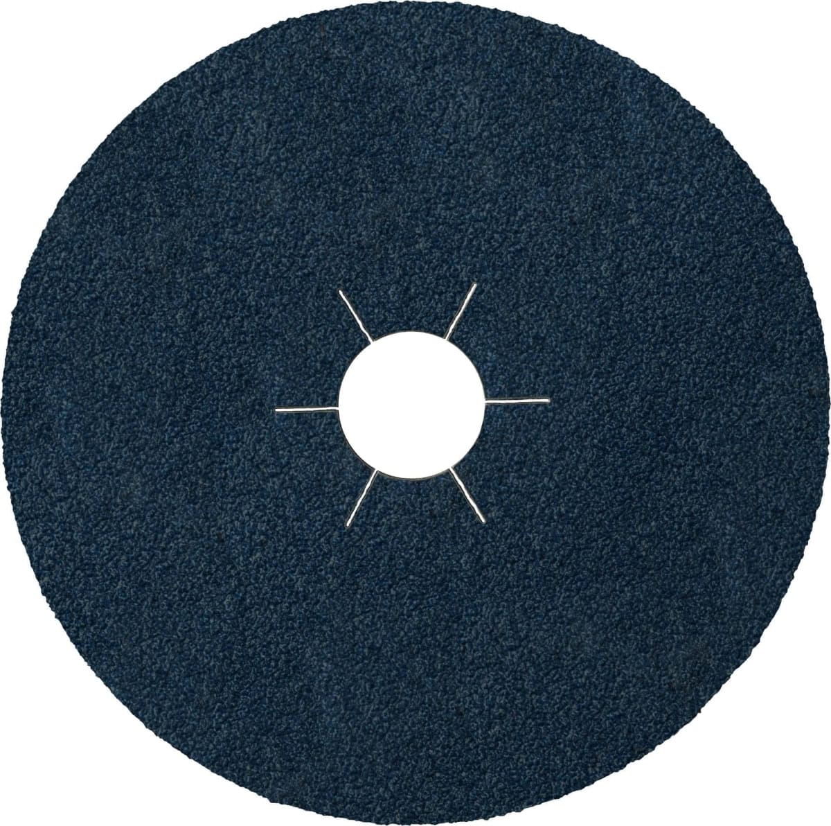 KLINGSPOR CS 565 Fiberscheibe 95335, Ø 115 mm x ø 22 mm, P24, 6-fach Schlitz = Ausführung (30), Z, Zirkonkorund, Für universal Metall, Stahl & Edelstahl Schleifanwendungen