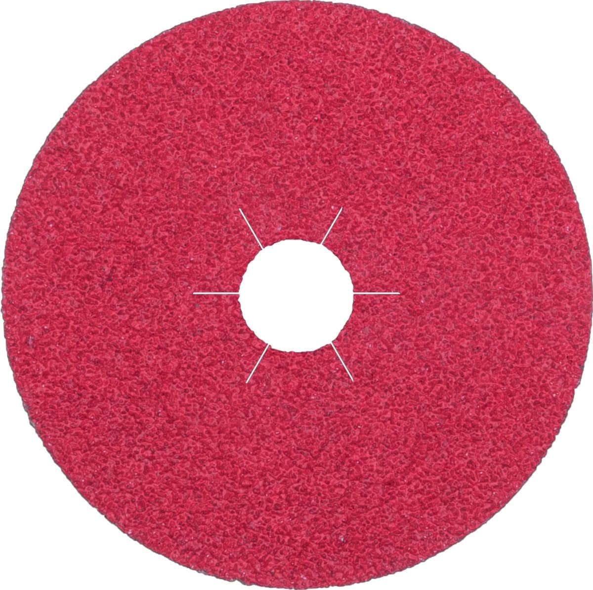 KLINGSPOR FS 964 ACT Fiberscheibe 330492, Ø 180 mm x ø 22 mm, P36, 6-fach Schlitz = Ausführung (30), K, Keramikkorn, Für Stahl & Edelstahl Schleifanwendungen