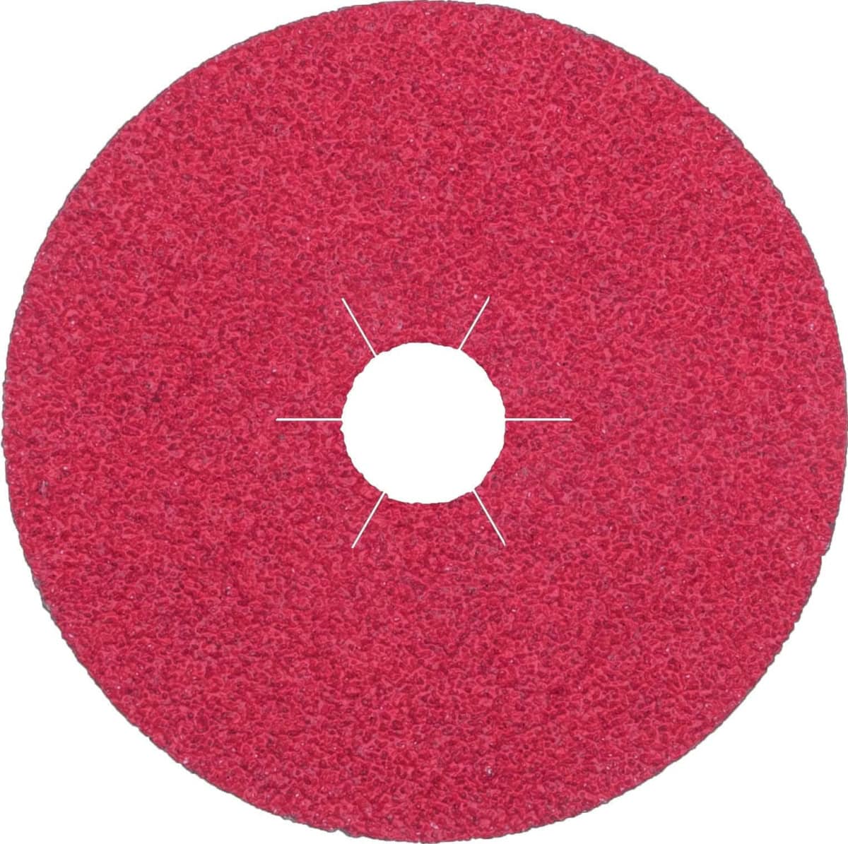 KLINGSPOR FS 964 ACT Fiberscheibe 330493, Ø 180 mm x ø 22 mm, P40, 6-fach Schlitz = Ausführung (30), K, Keramikkorn, Für Stahl & Edelstahl Schleifanwendungen