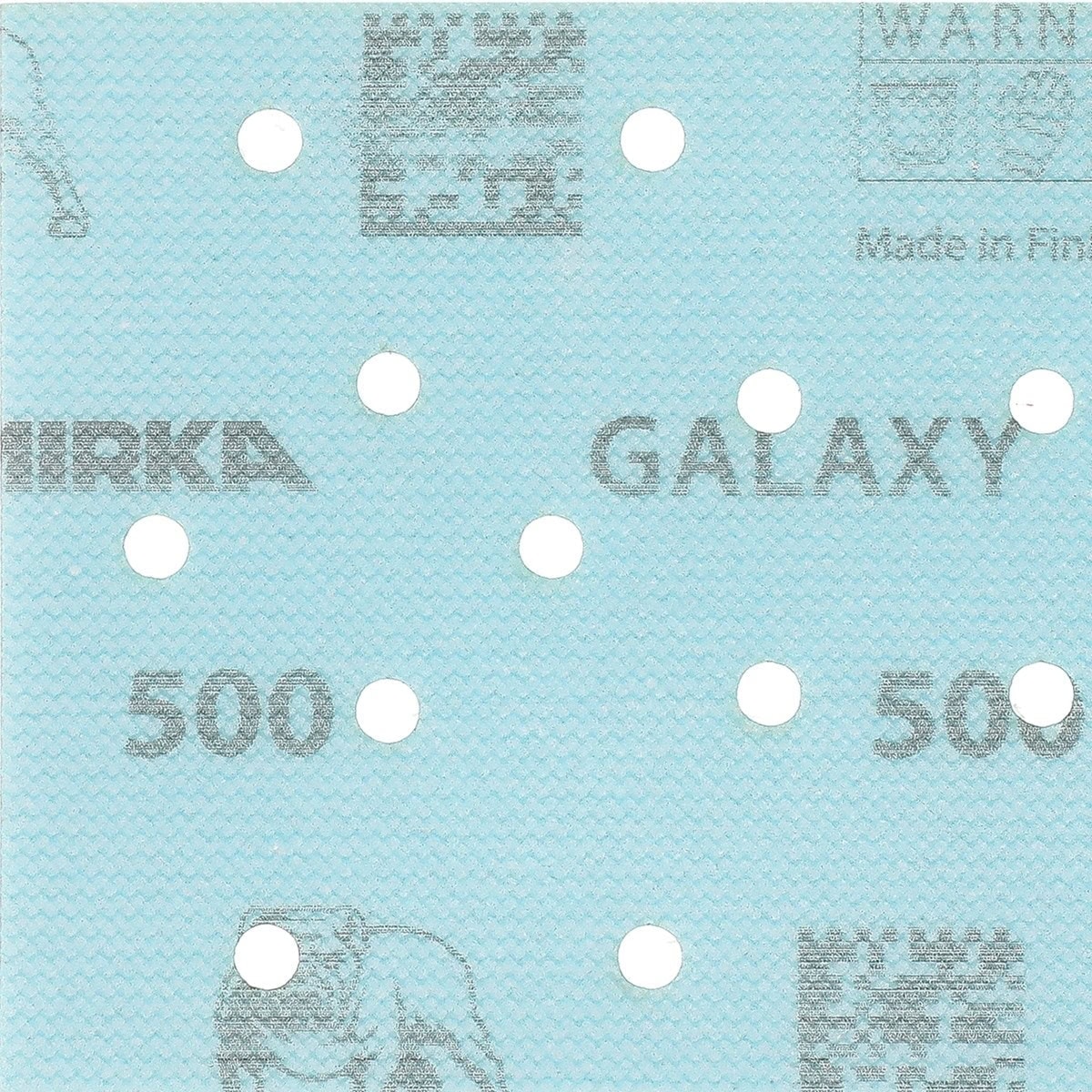 Mirka® Galaxy FY6BK05040, 81 mm x 133 mm, P40, Multilochung, Kletthaftend, Multifit™ Technologie, Schleifstreifen mit Präzisions-Keramik- & Aluminiumkorn